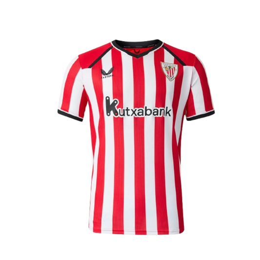 Athletic Bilbao Home 26/27 Torcedor Castore  - Vermelho e Branco