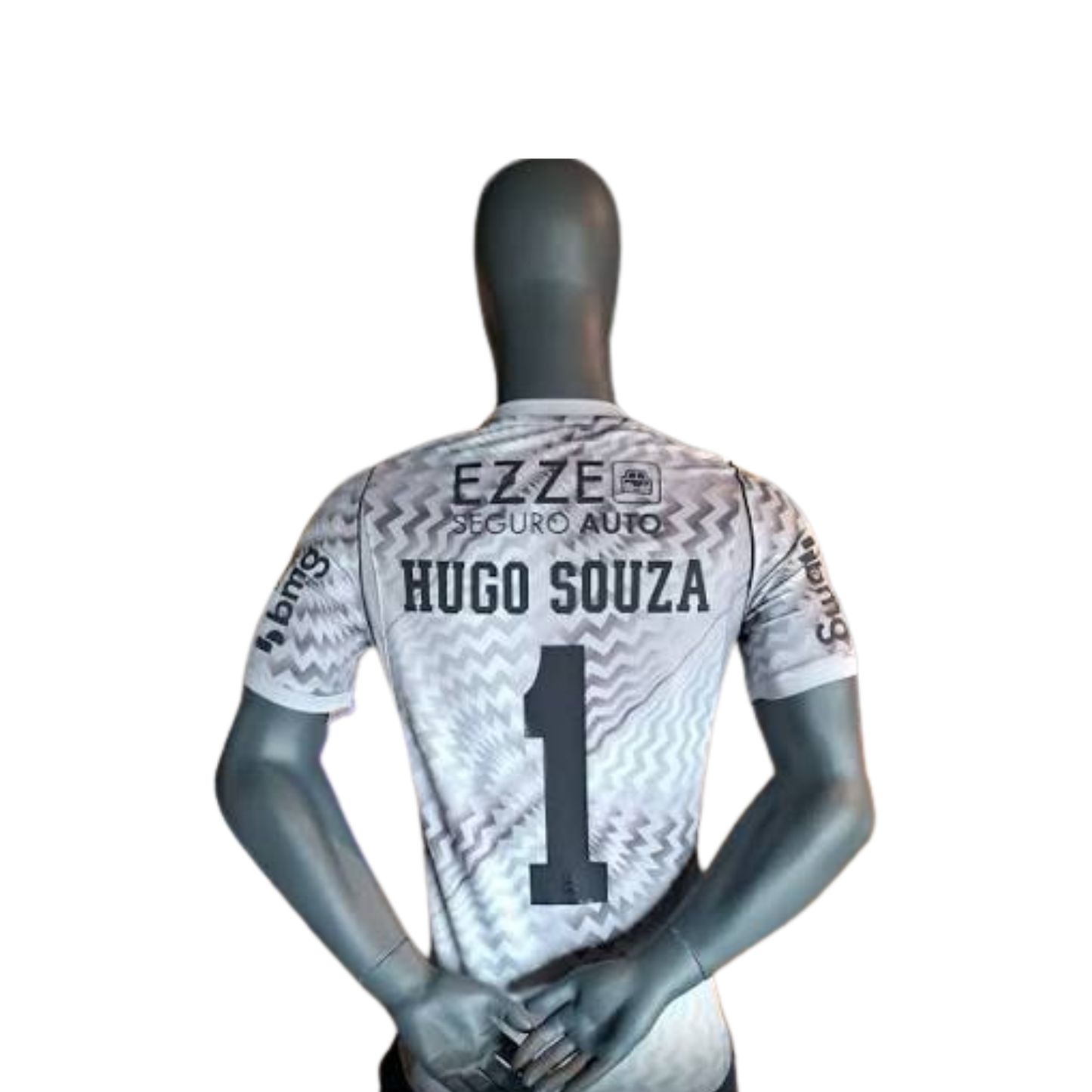Corinthians Goleiro 26/27 Torcedor Com Patrocínios Nike - Cinza