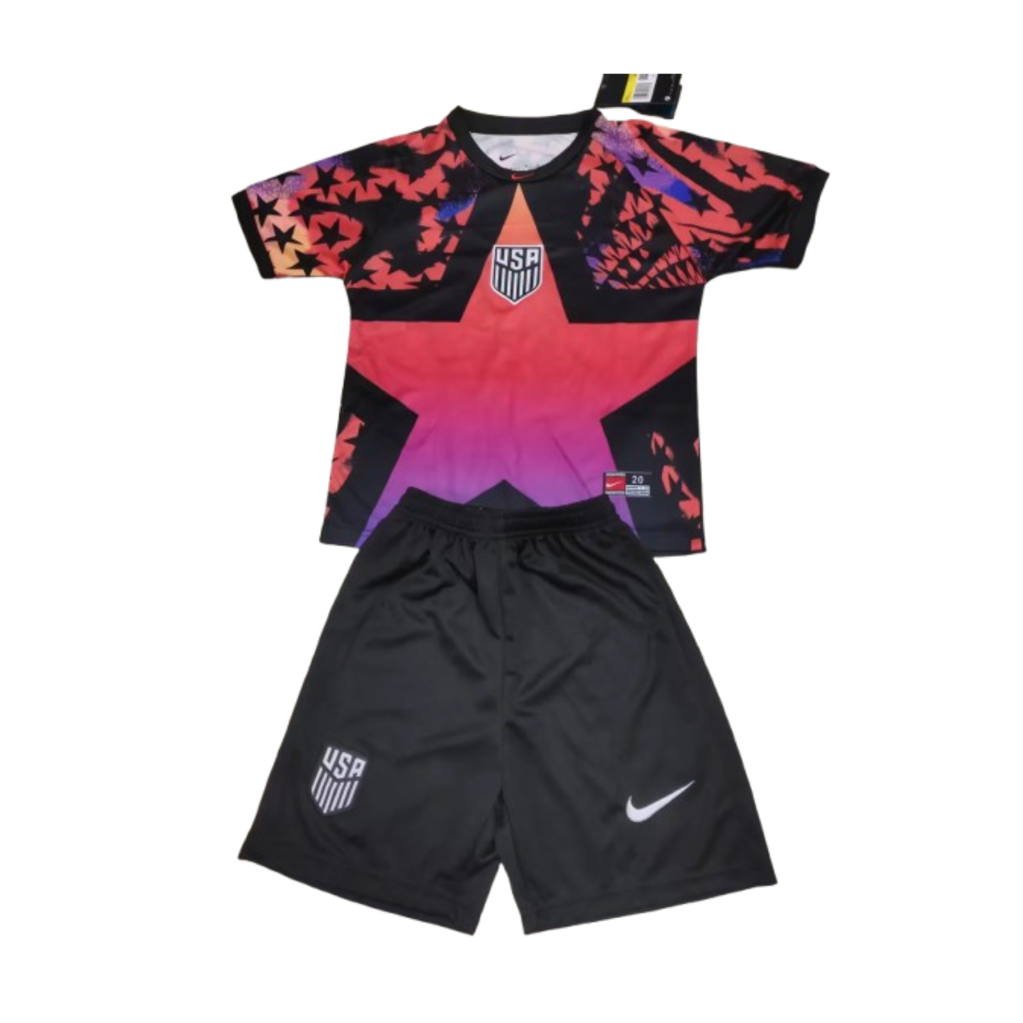 Kit Infantil EUA Goleiro 26/27 - Vermelho