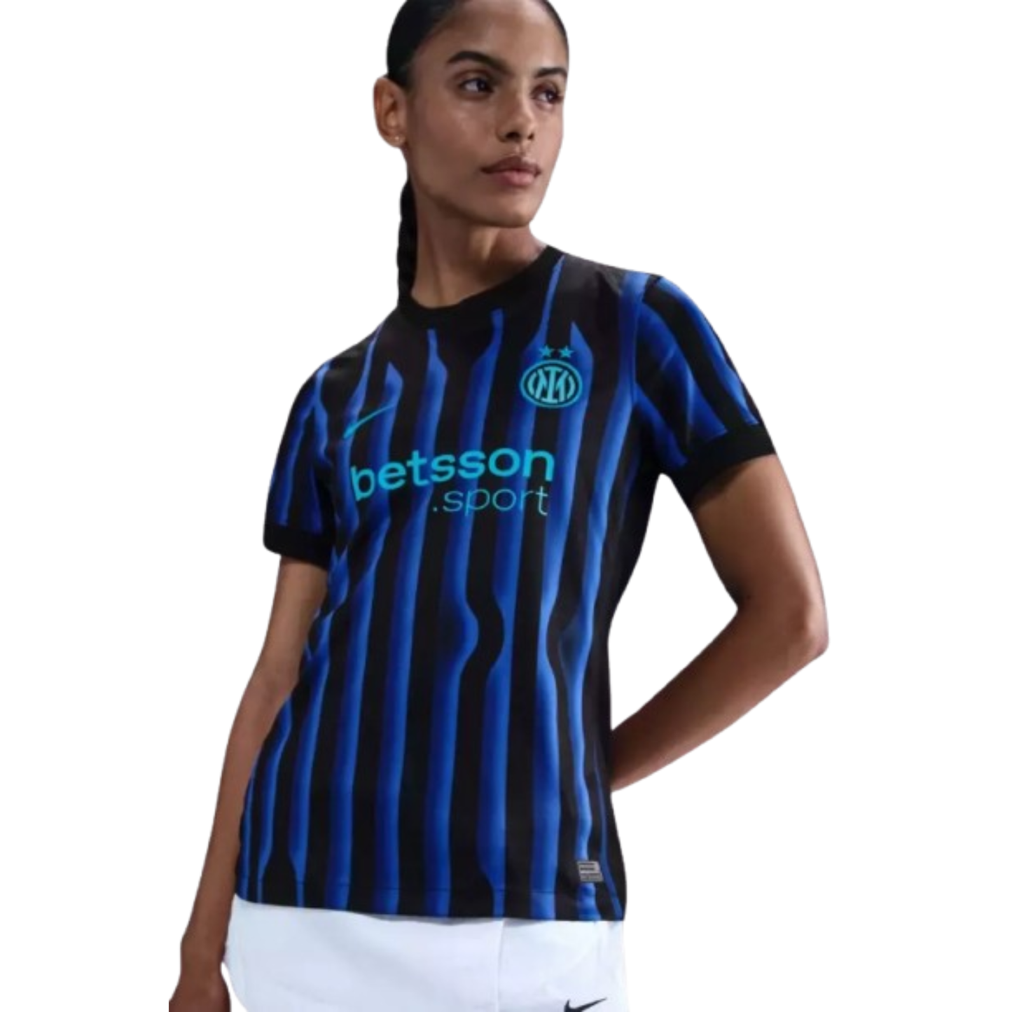 Inter de Milão Home 25/26 Feminino Nike - Azul e Preto