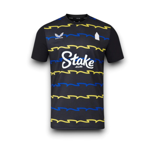 Everton Third 25/26 Torcedor Castore - Preta
