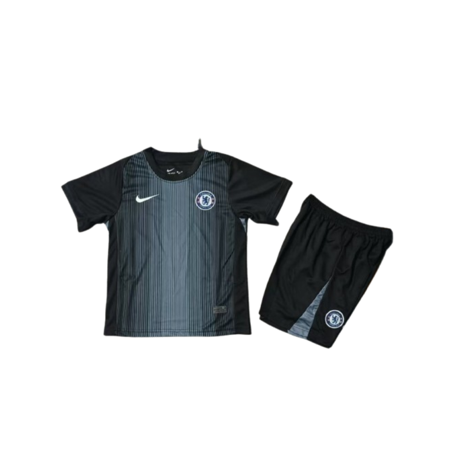Kit Infantil Chelsea Goleiro 25/26 - Preto