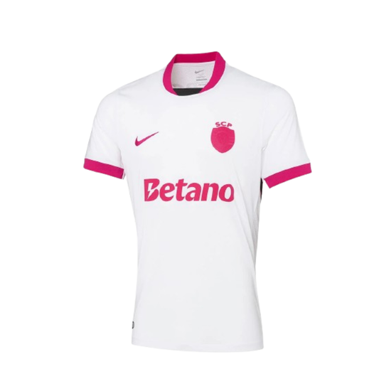 Sporting Outubro Rosa 25/26 Torcedor Nike - Branca e Rosa