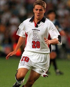 Inglaterra Home Retro 1998 Umbro - Branca