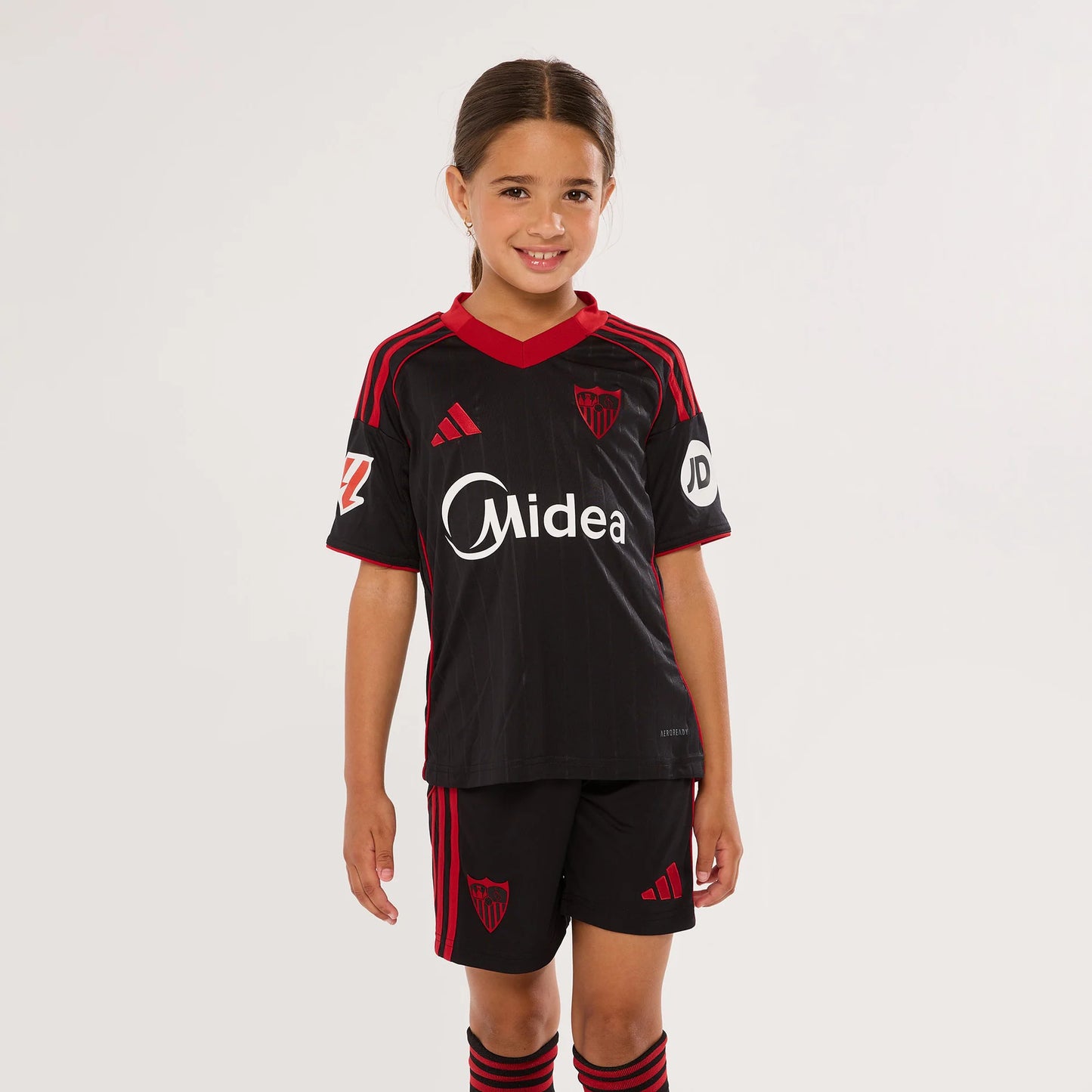 Kit Infantil Sevilla Third 25/26 - Preto