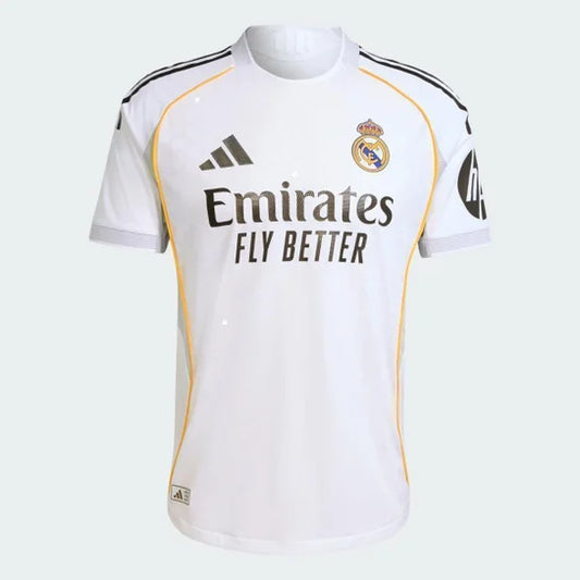 Real Madrid Home 25/26 Jogador Adidas - Branca
