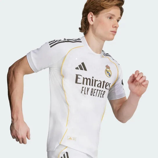 Real Madrid Home 25/26 Jogador Adidas - Branca