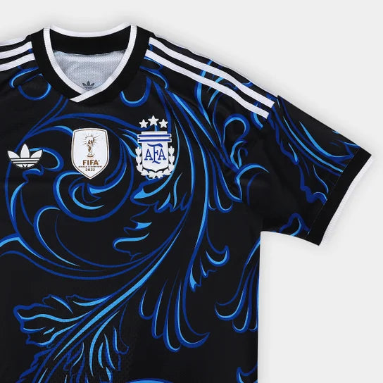 Argentina Away 26/27 Masculino Jogador Adidas - Preto e Azul