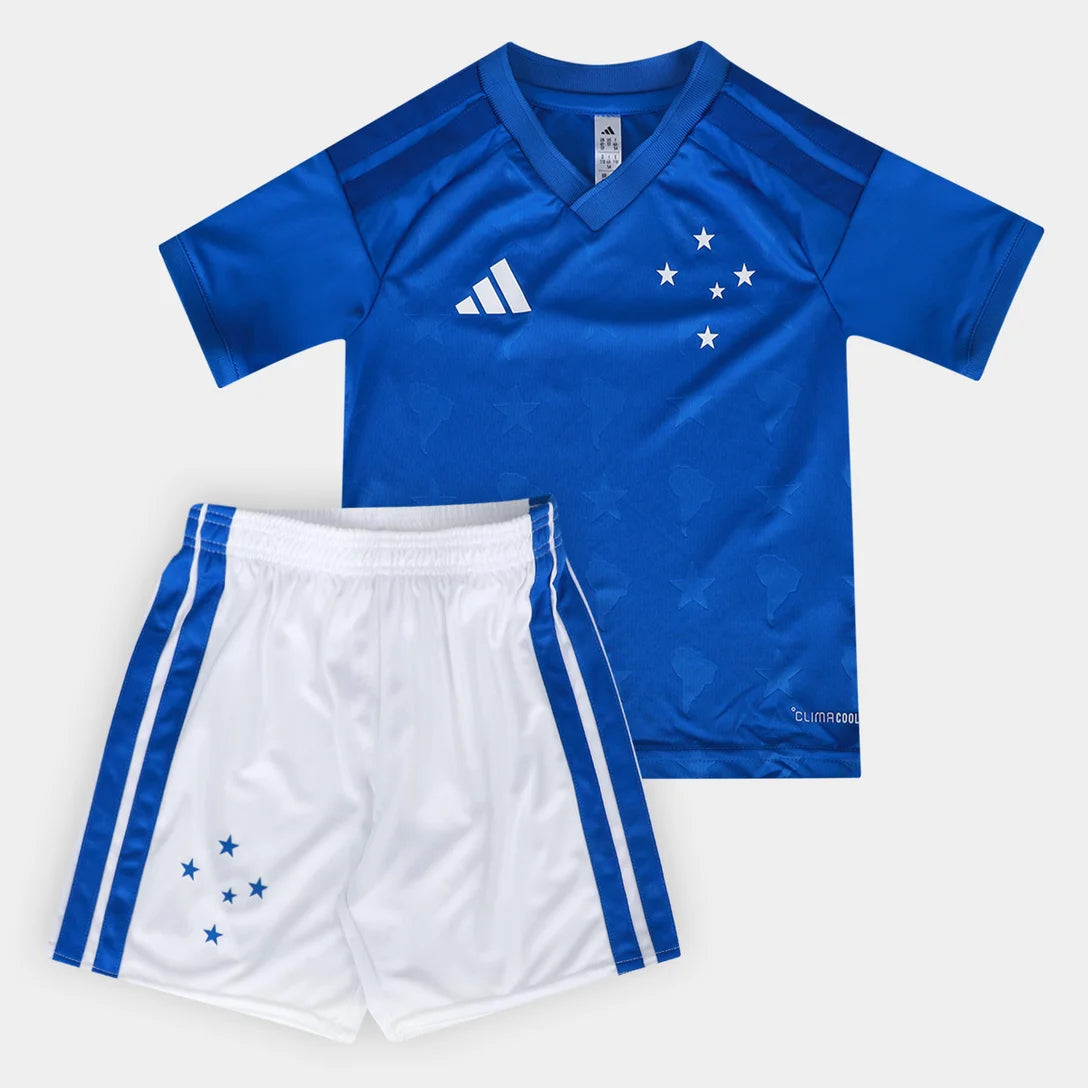 Kit Infantil Cruzeiro Home 26/27  - Azul