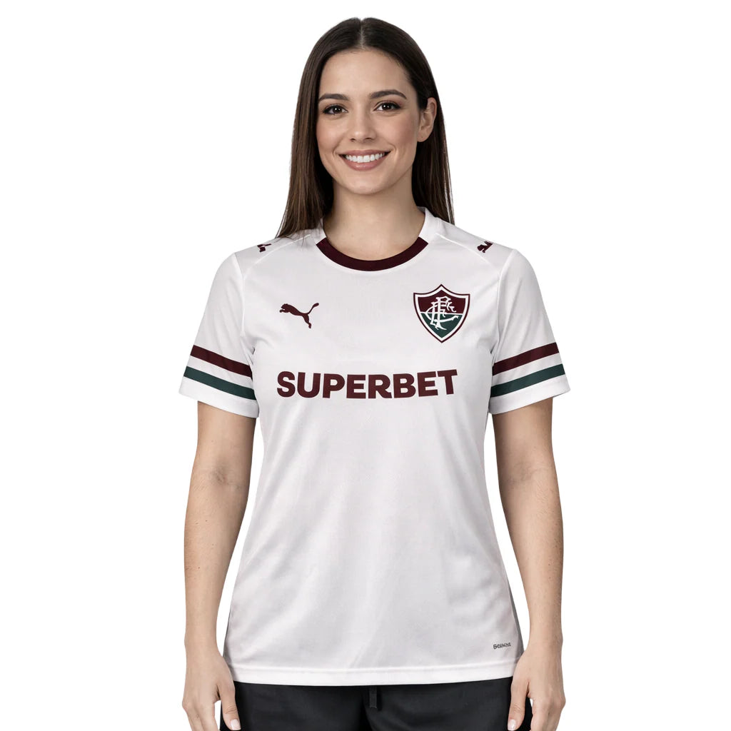 Fluminense Away 26/27  Puma Feminina - Branca