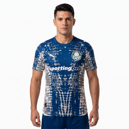 Palmeiras Goleiro 26/27 Jogador Puma - Azul