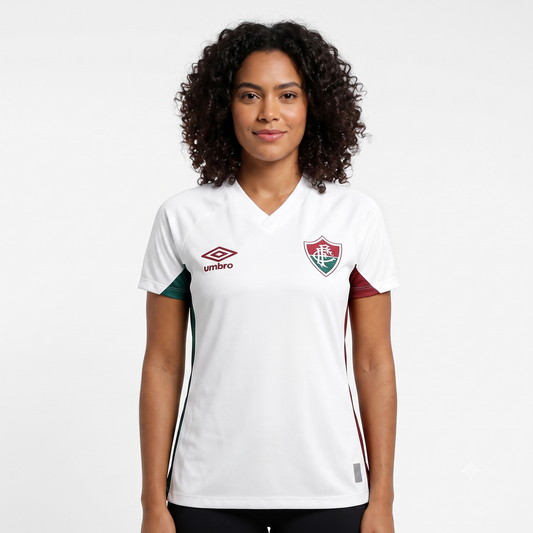 Fluminense Away 25/26 Umbro Feminina - Branca