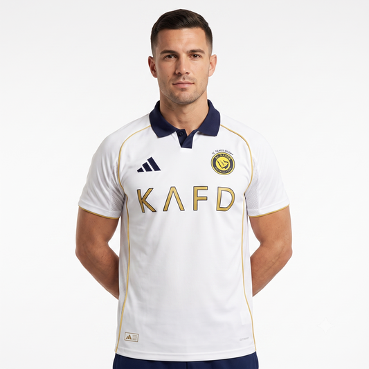 Al Nassr Third 25/26 Jogador Adidas - Branco