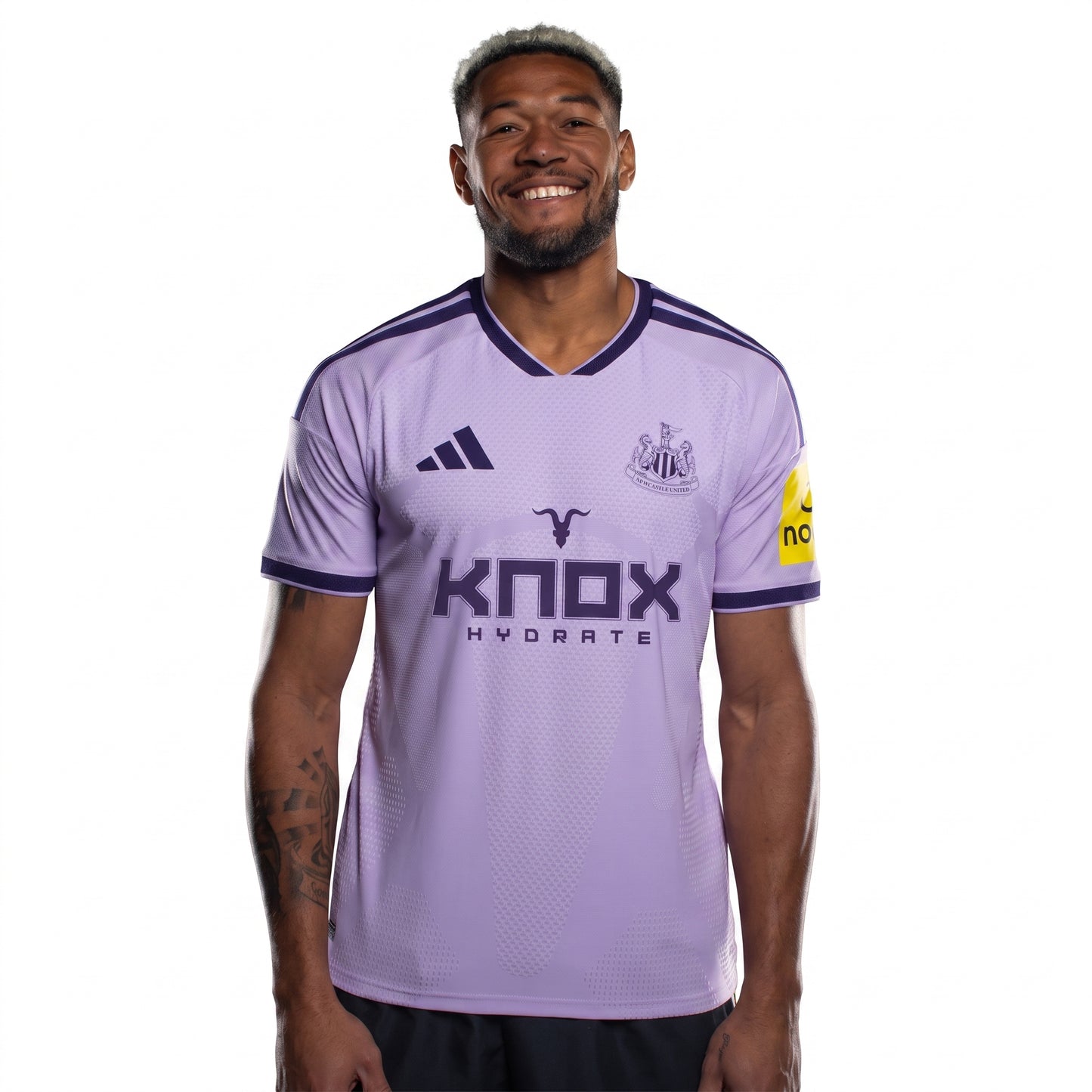Newcastle Third 26/27 Jogador Adidas - Lilas
