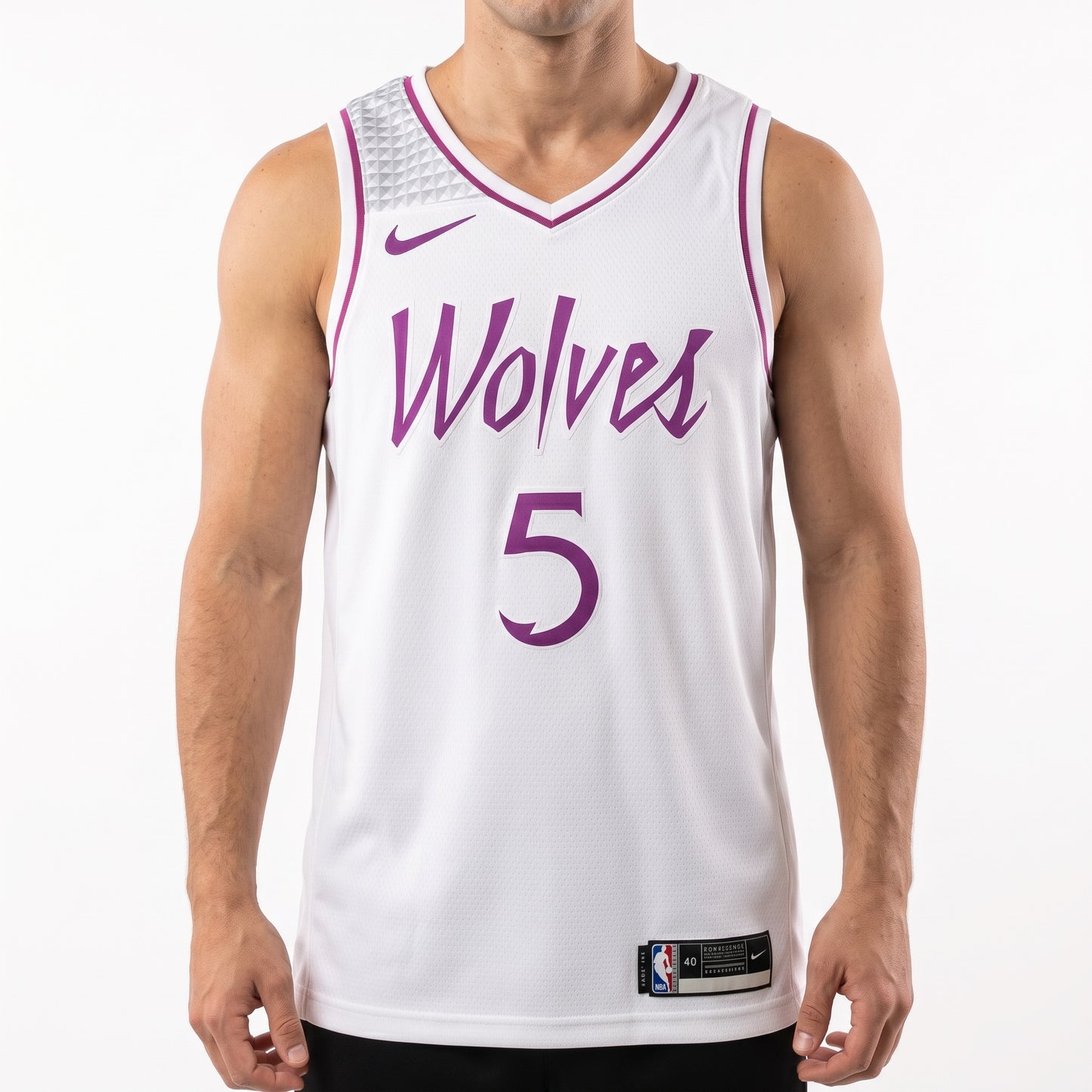 Regata Minnesota Timberwolves Masculina - Branca