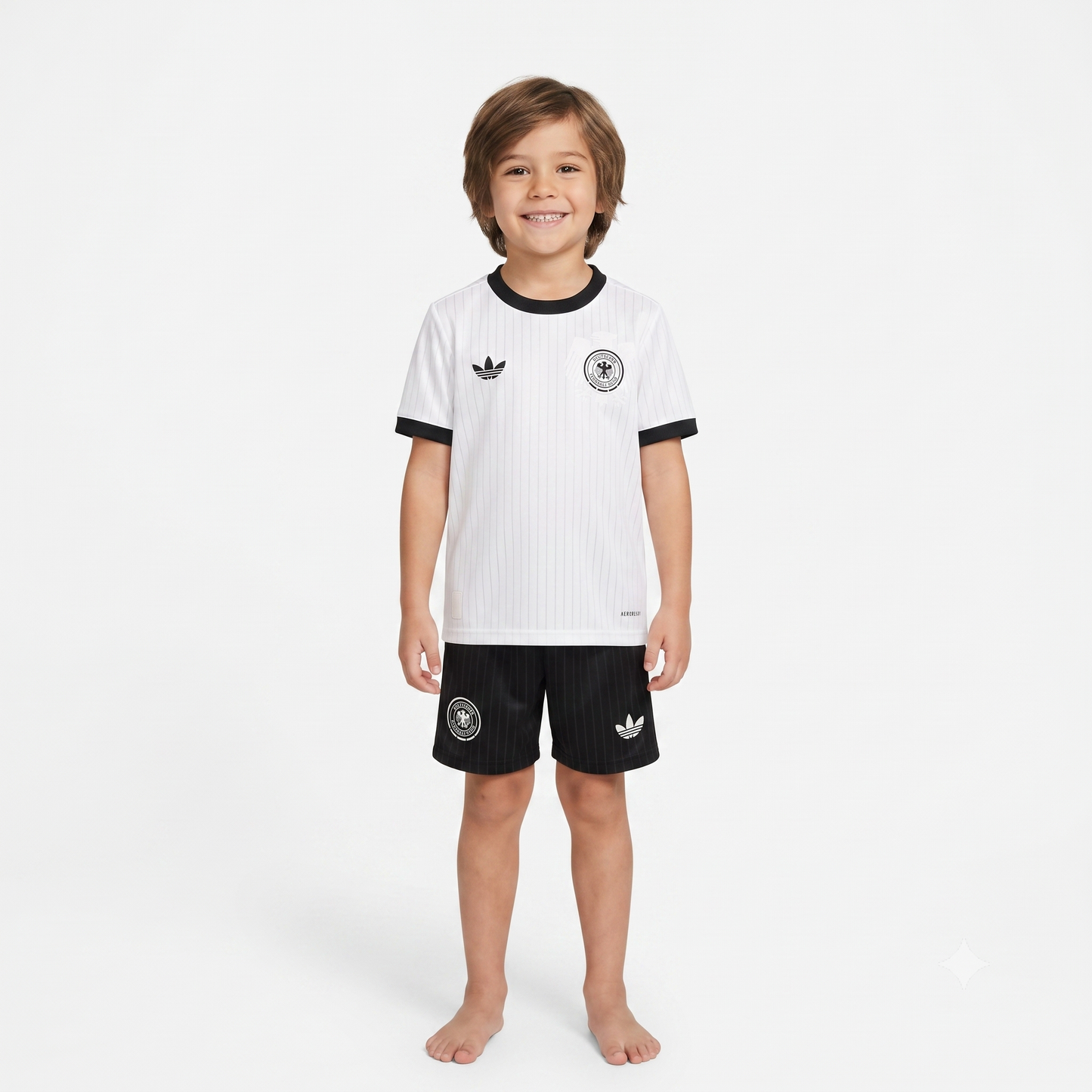 Kit Infantil Alemanha Home 25/26 - Branca