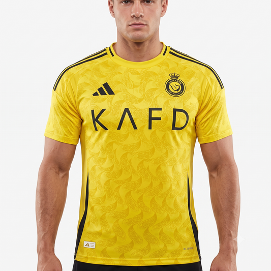 Al Nassr Home 25/26 Jogador Adidas - Amarelo