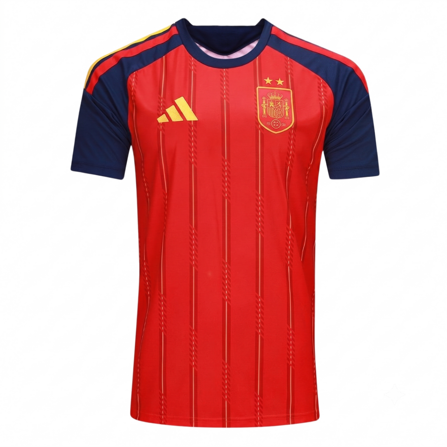 Espanha Home 26/27 Duas Estrelas Adidas Torcedor - Vermelho