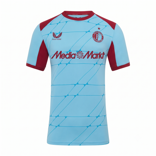 Feyenoord Third 25/26 Torcedor Castore - Azul Claro