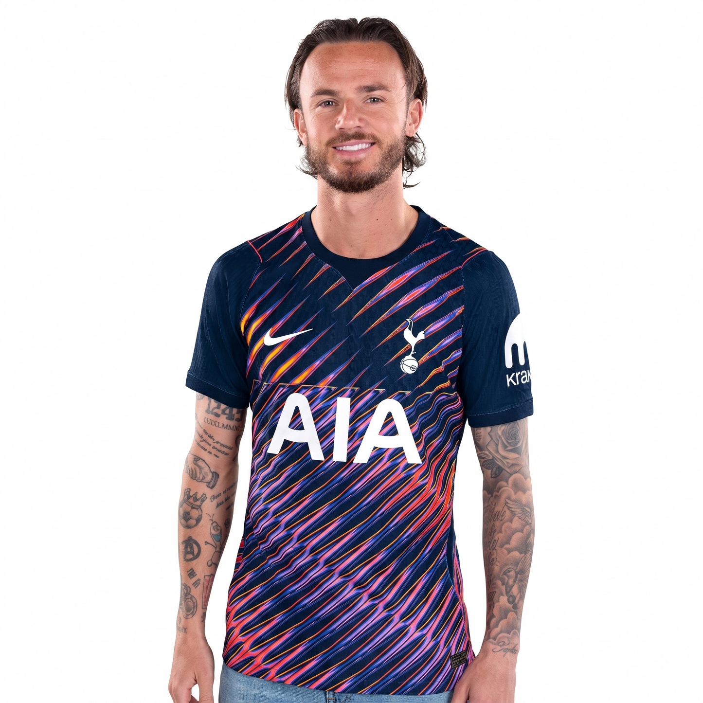 Tottenham Away 26/27 Jogador Nike - Colorida