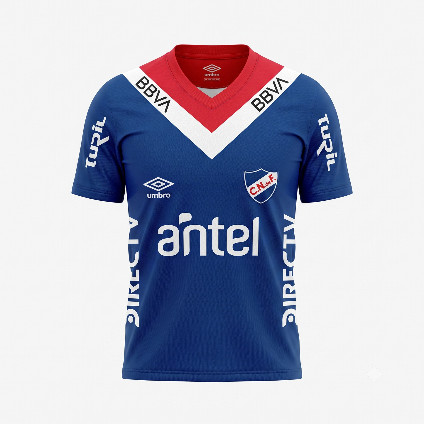 Nacional do Uruguai Third 25/26 Torcedor Umbro - Azul e Vermelho
