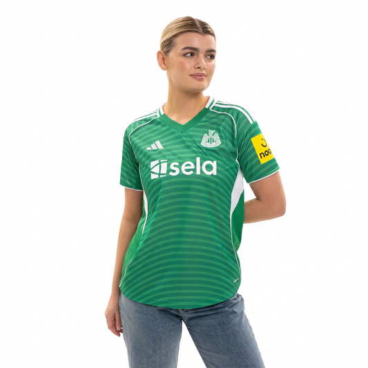 Newcastle Away 25/26 Feminino Adidas - Verde