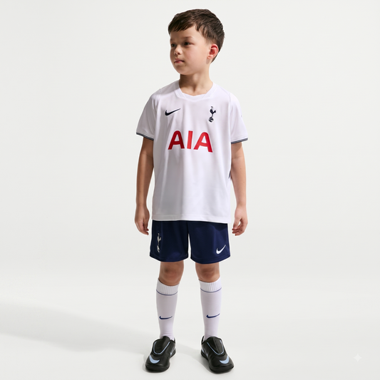 Kit Infantil Tottenham Home 26/27 - Branco