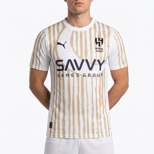 Al Hilal Away Mundial 25/26 Jogador Puma - Bege