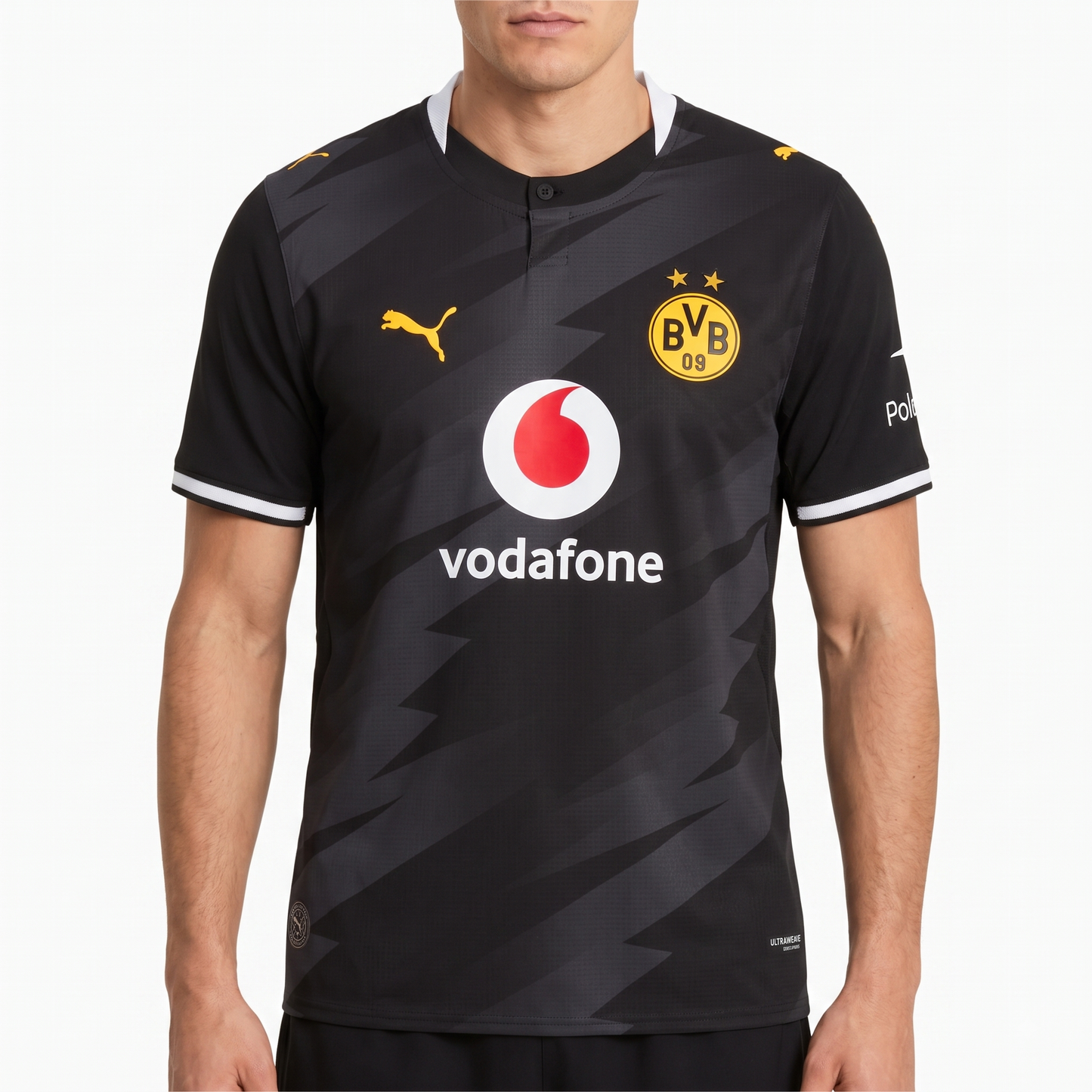 Borussia Dortmund Away 26/27 Jogador Puma - Preto