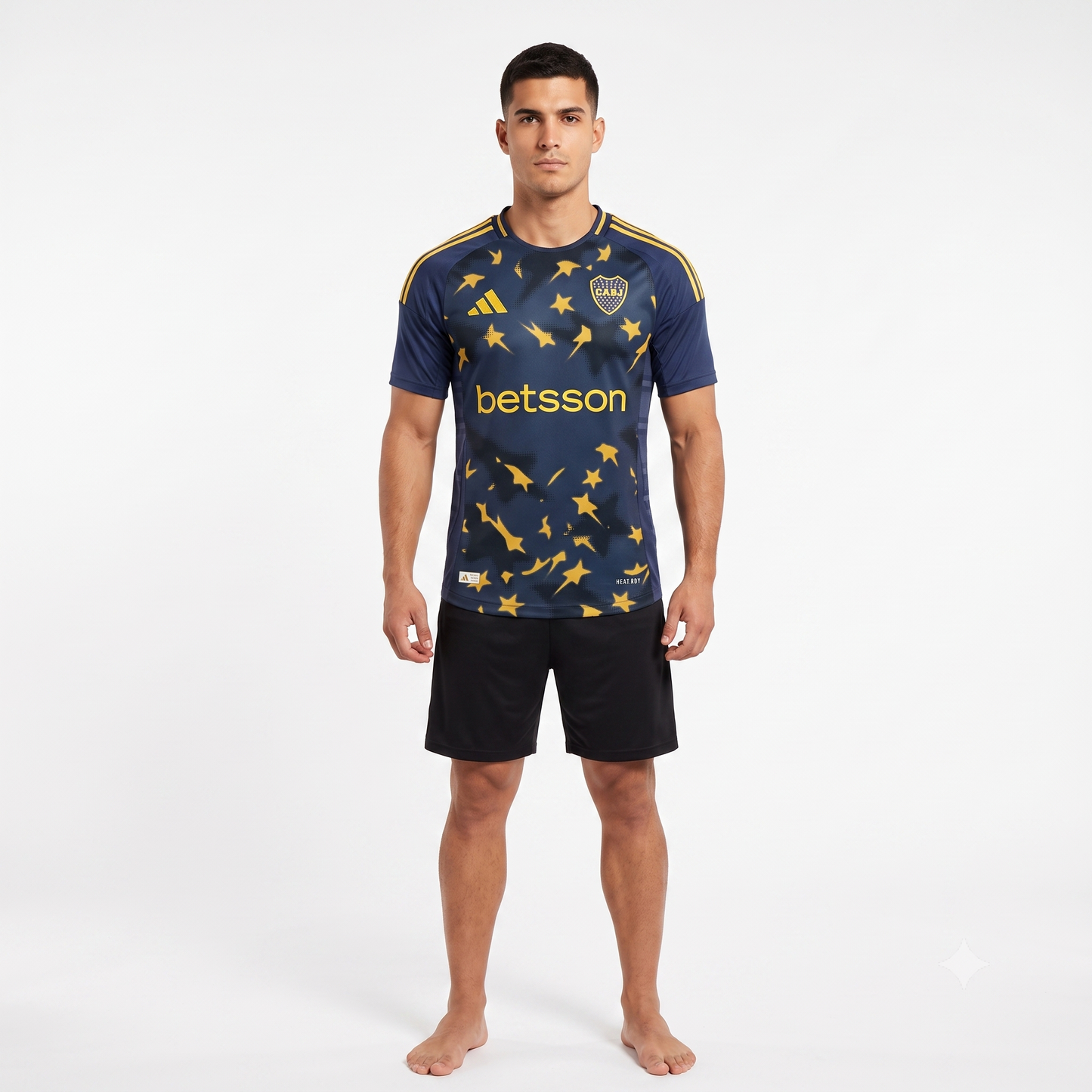 Boca Jrs Third 25/26 Jogador Masculino Adidas - Azul Escuro