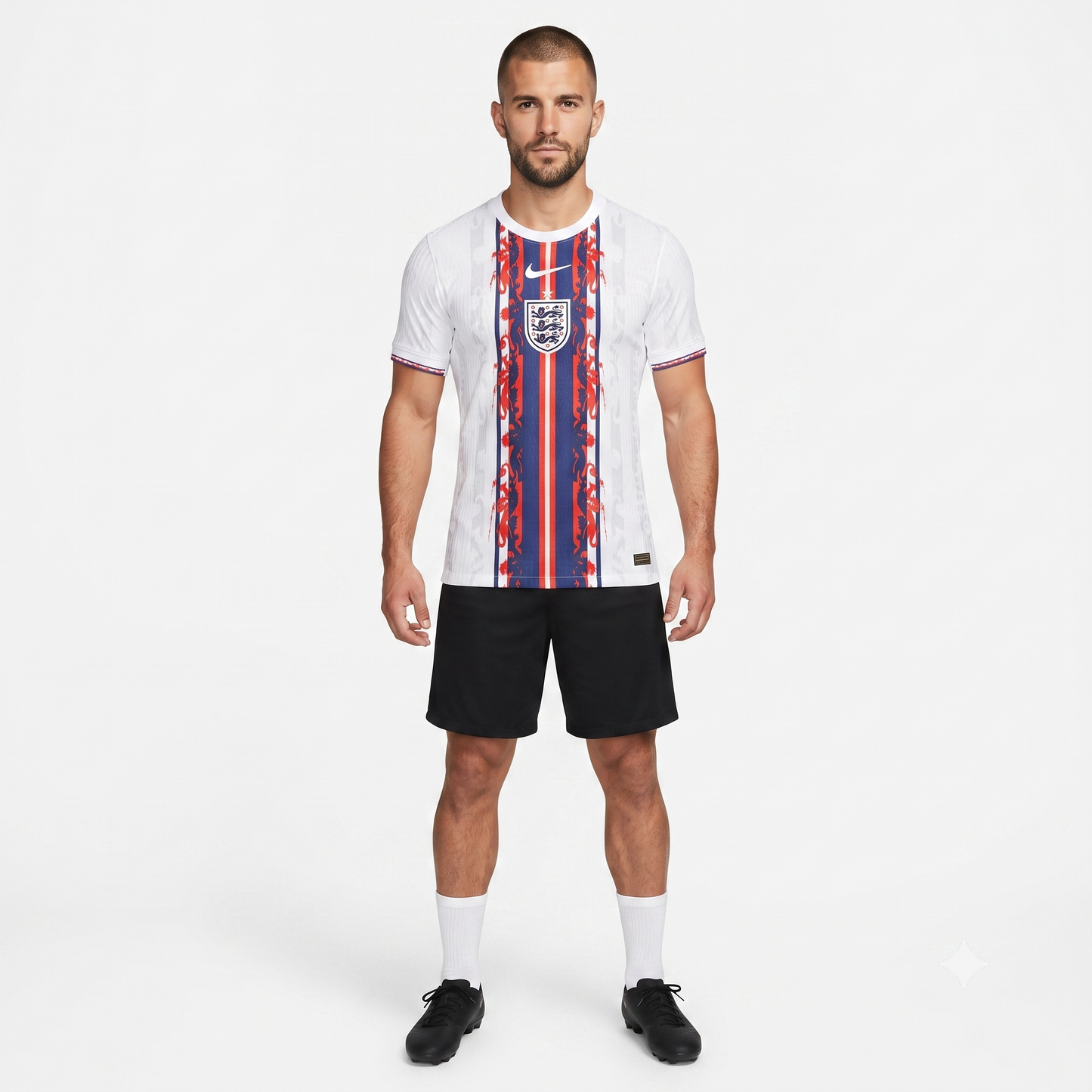 Inglaterra Goleiro 26/27 Jogador Masculino Nike - Branca