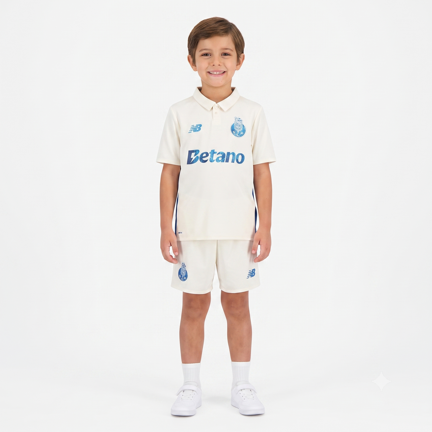 Kit Infantil Porto Third 25/26  - Bege