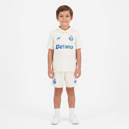 Kit Infantil Porto Third 25/26  - Bege