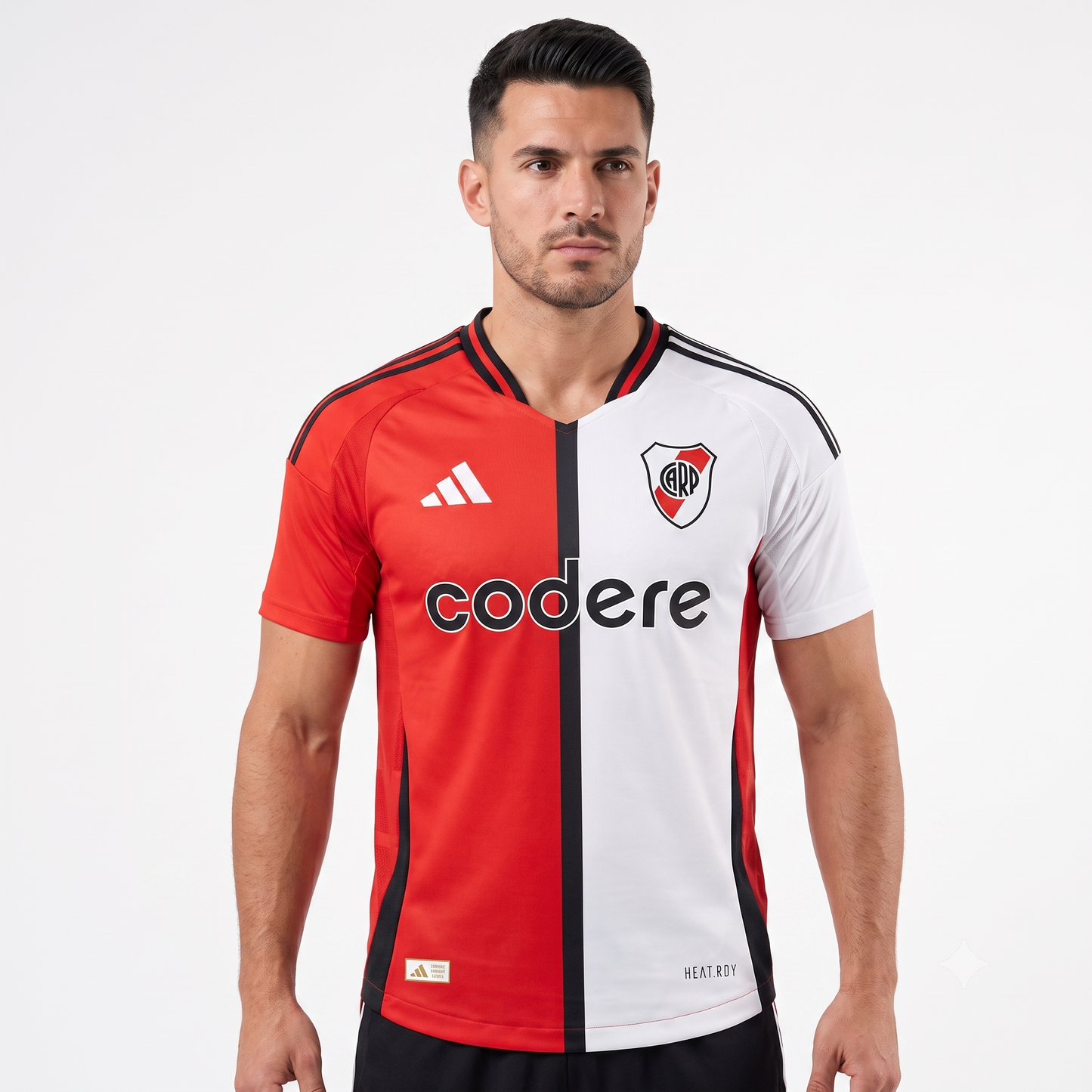 River Plate Third 25/26 Jogador Masculino Adidas - Vermelho e Branco
