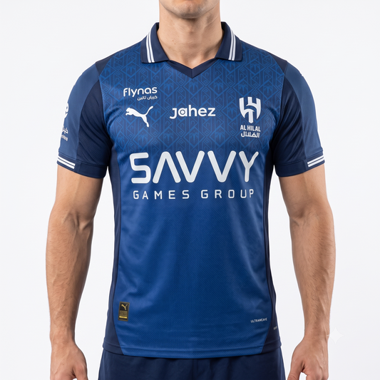 Al Hilal Fourth 25/26 Jogador Puma - Azul Escuro