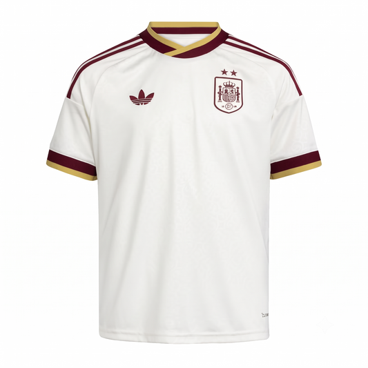 Espanha Away 26/27 Duas Estrelas Adidas Torcedor - Branco