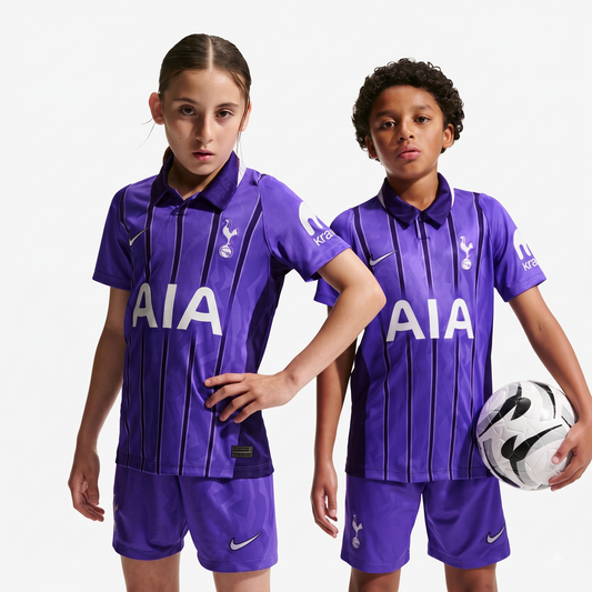 Kit Infantil Tottenham Third 26/27 - Roxo