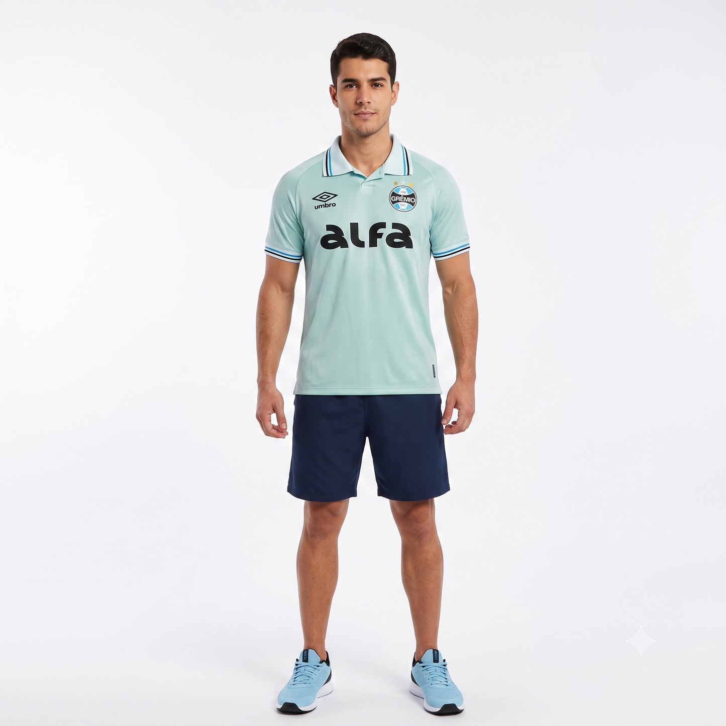 Grêmio Third 25/26 Umbro Jogador Masculino - Azul Celeste
