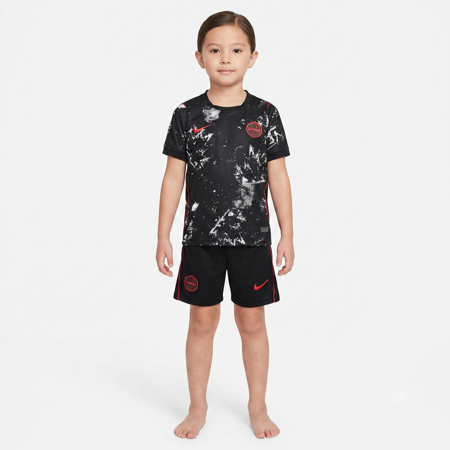 Kit Infantil Canadá Third 26/27 - Preto