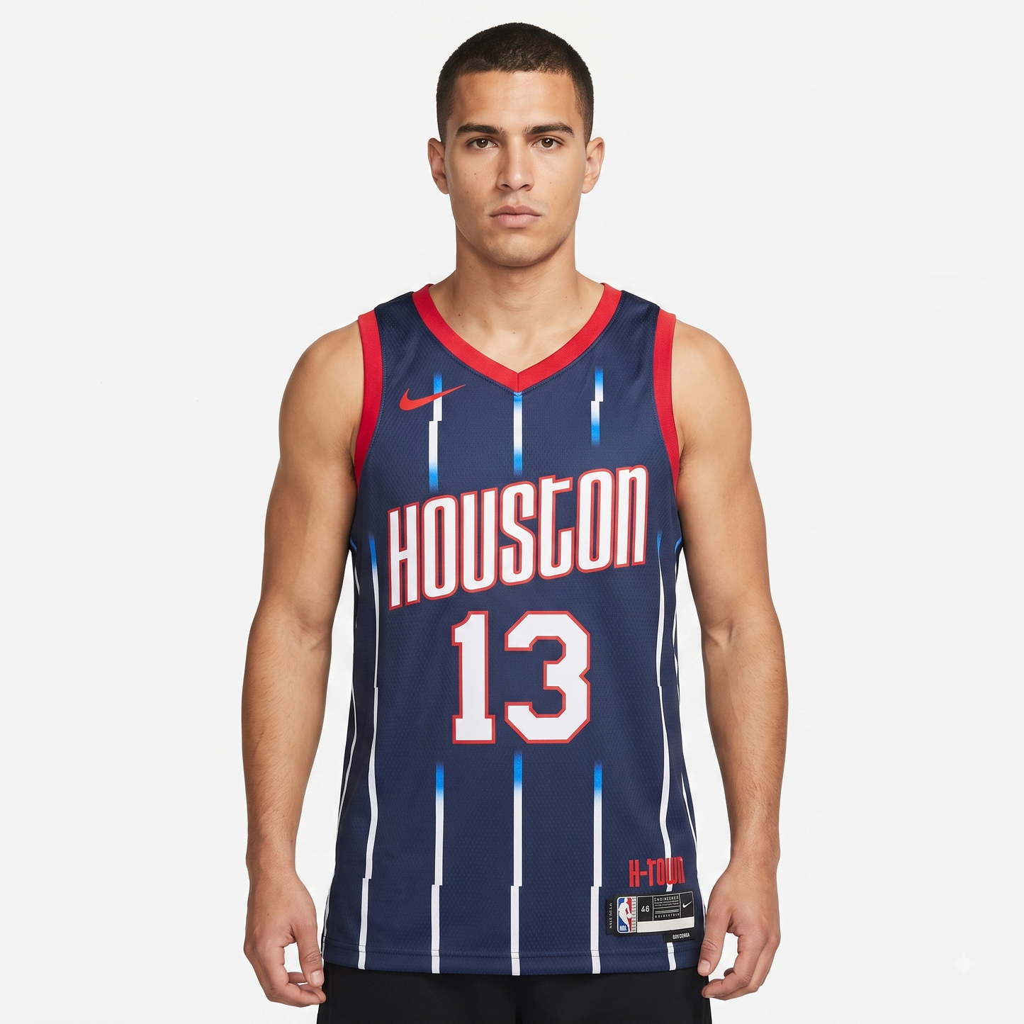Regata Houston Rockets Masculina - Azul
