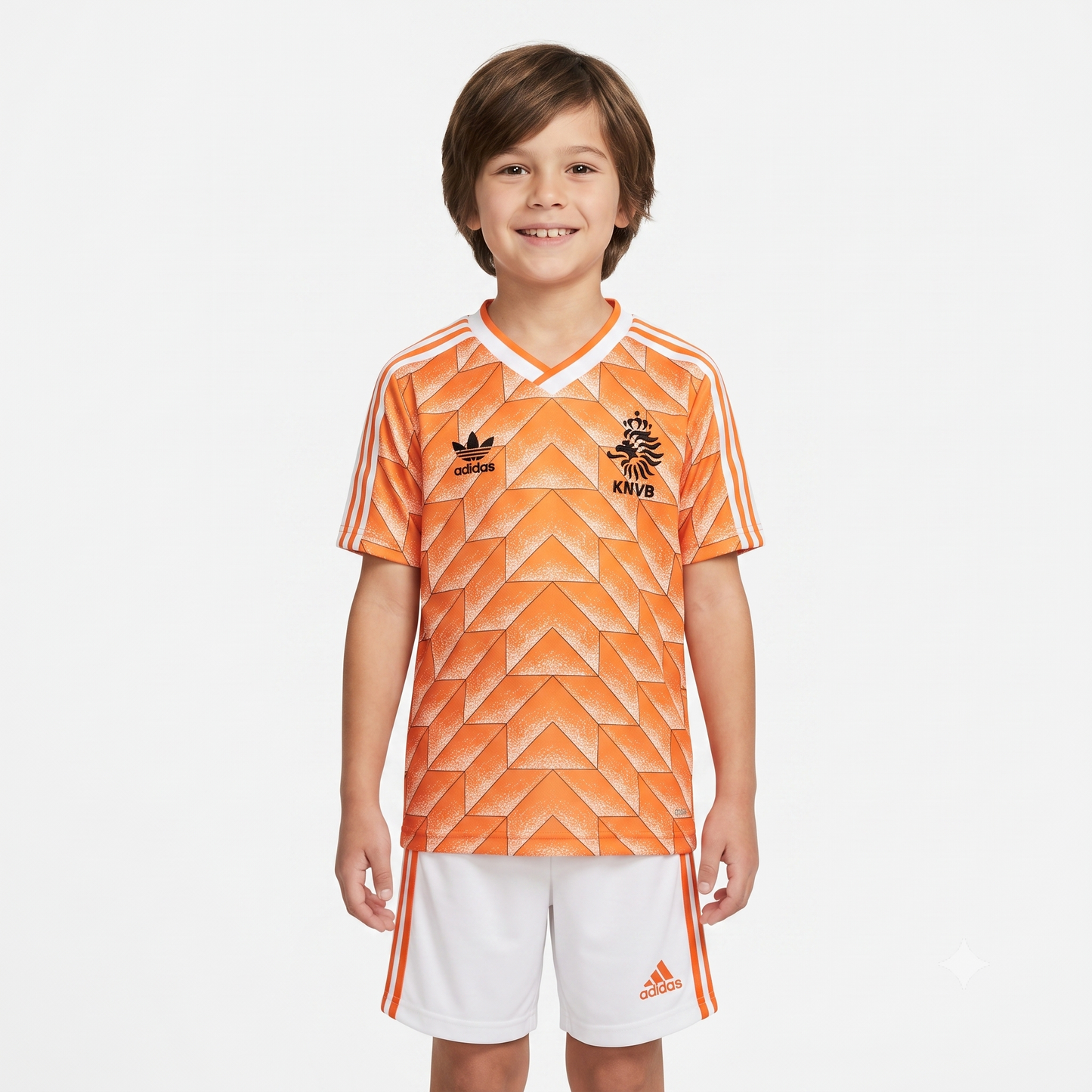 Kit Infantil Holanda Home Retrô 1988 - Laranja