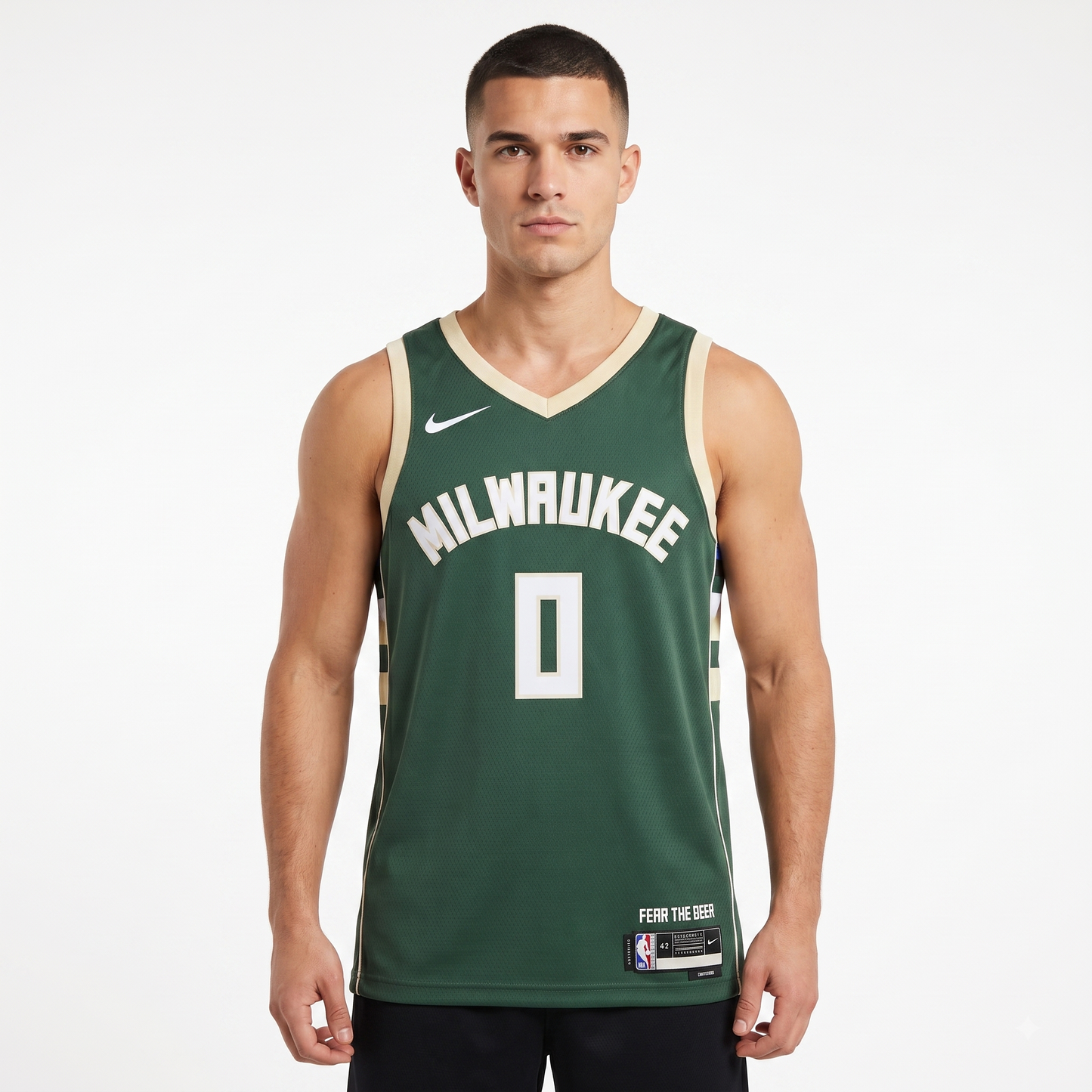 Regata Milwaukee Bucks Masculina - Verde