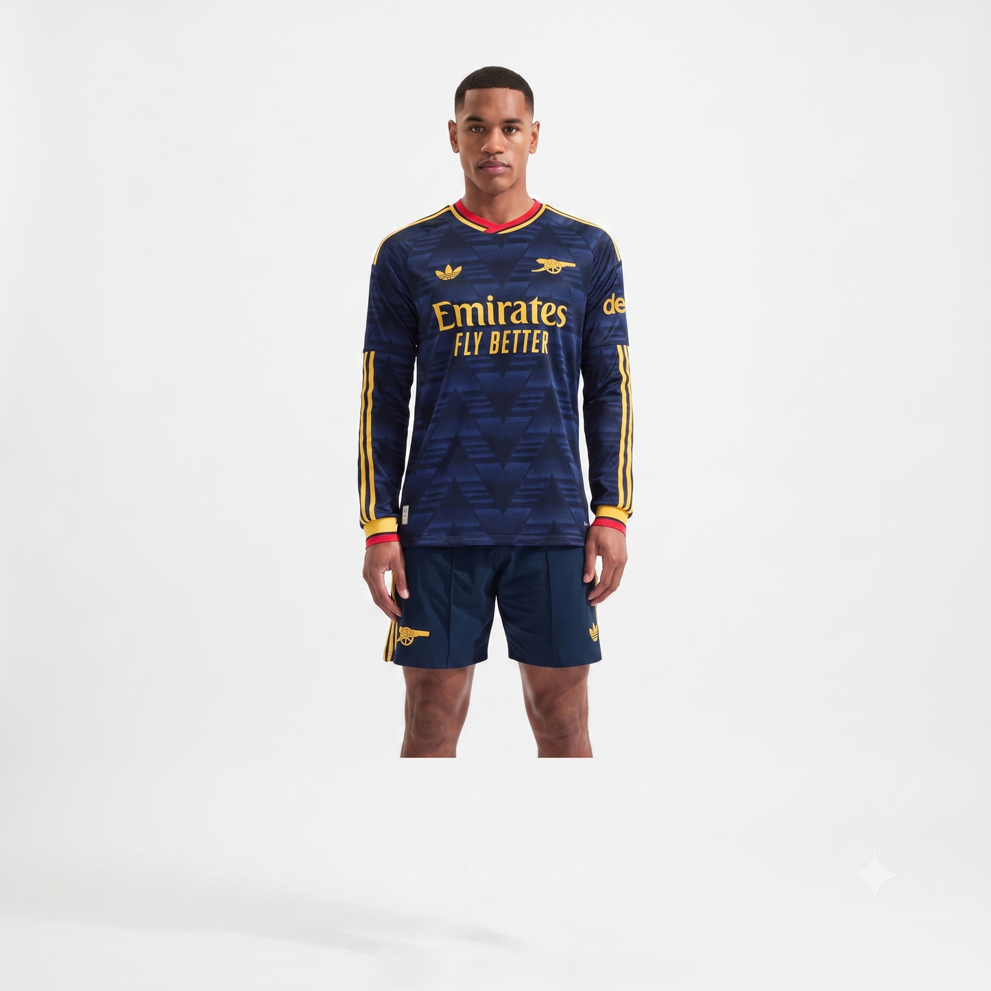 Arsenal Away 26/27 Jogador Manga Longa Adidas - Azul