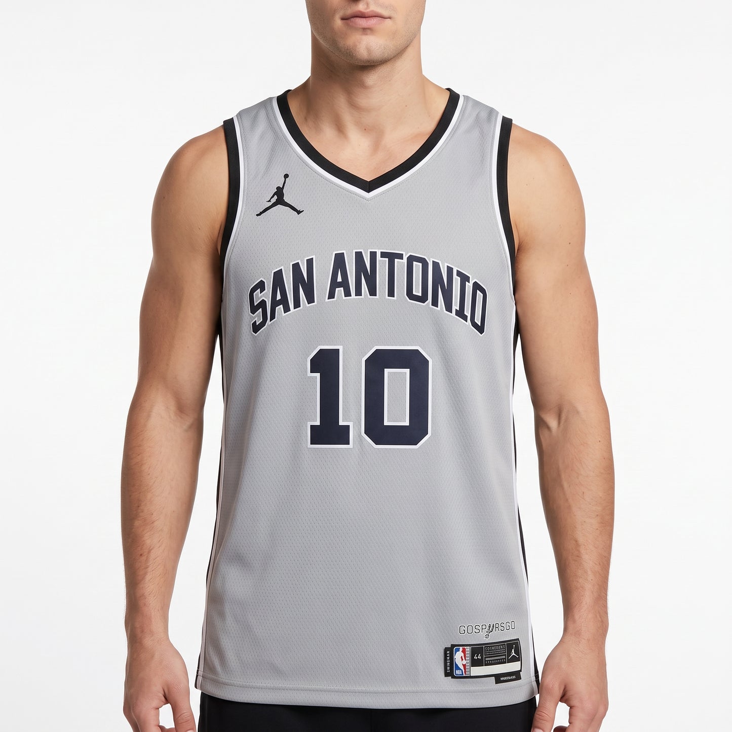 Regata San Antonio Spurs Masculina - Cinza