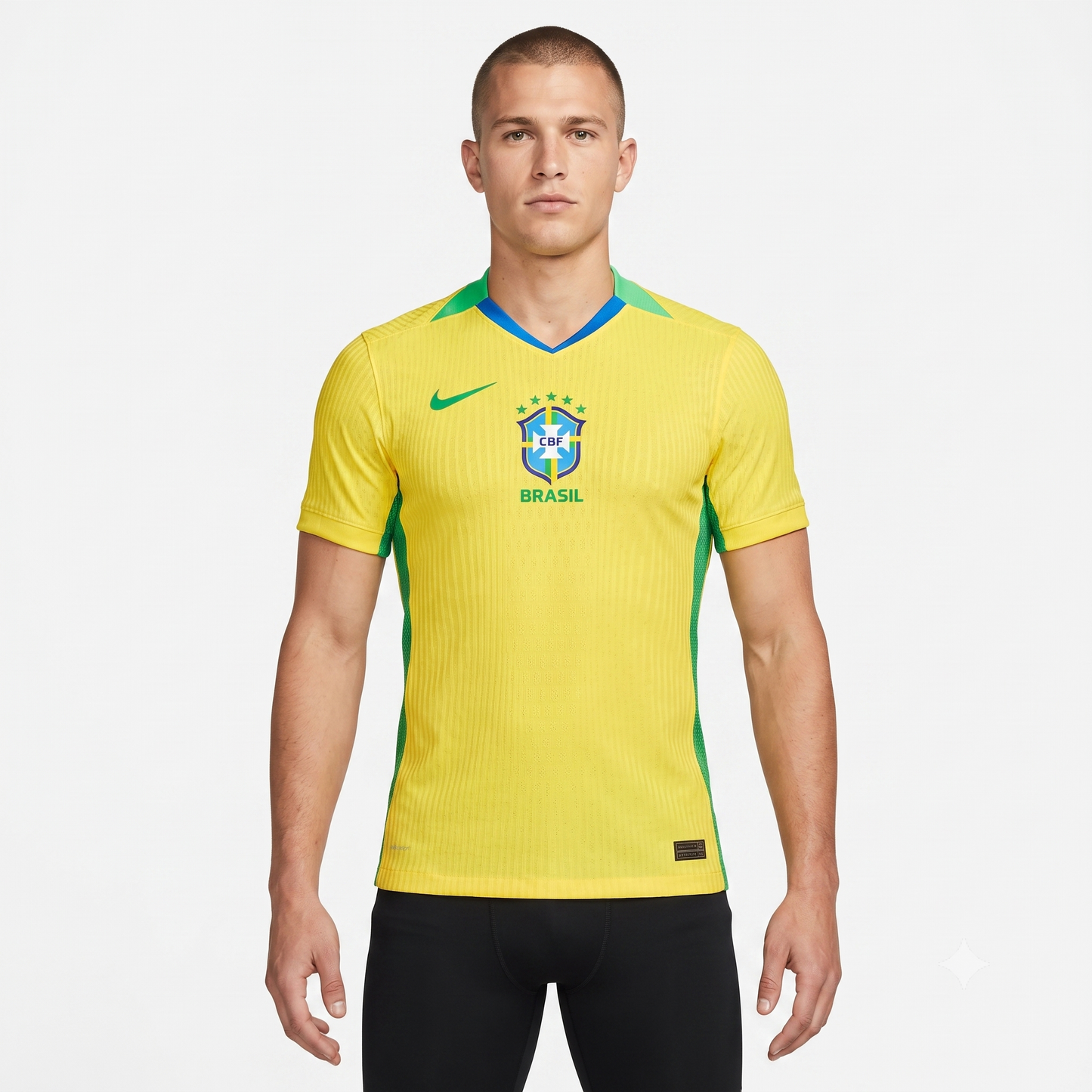 Brasil Home 25/26  Jogador Nike - Amarelo