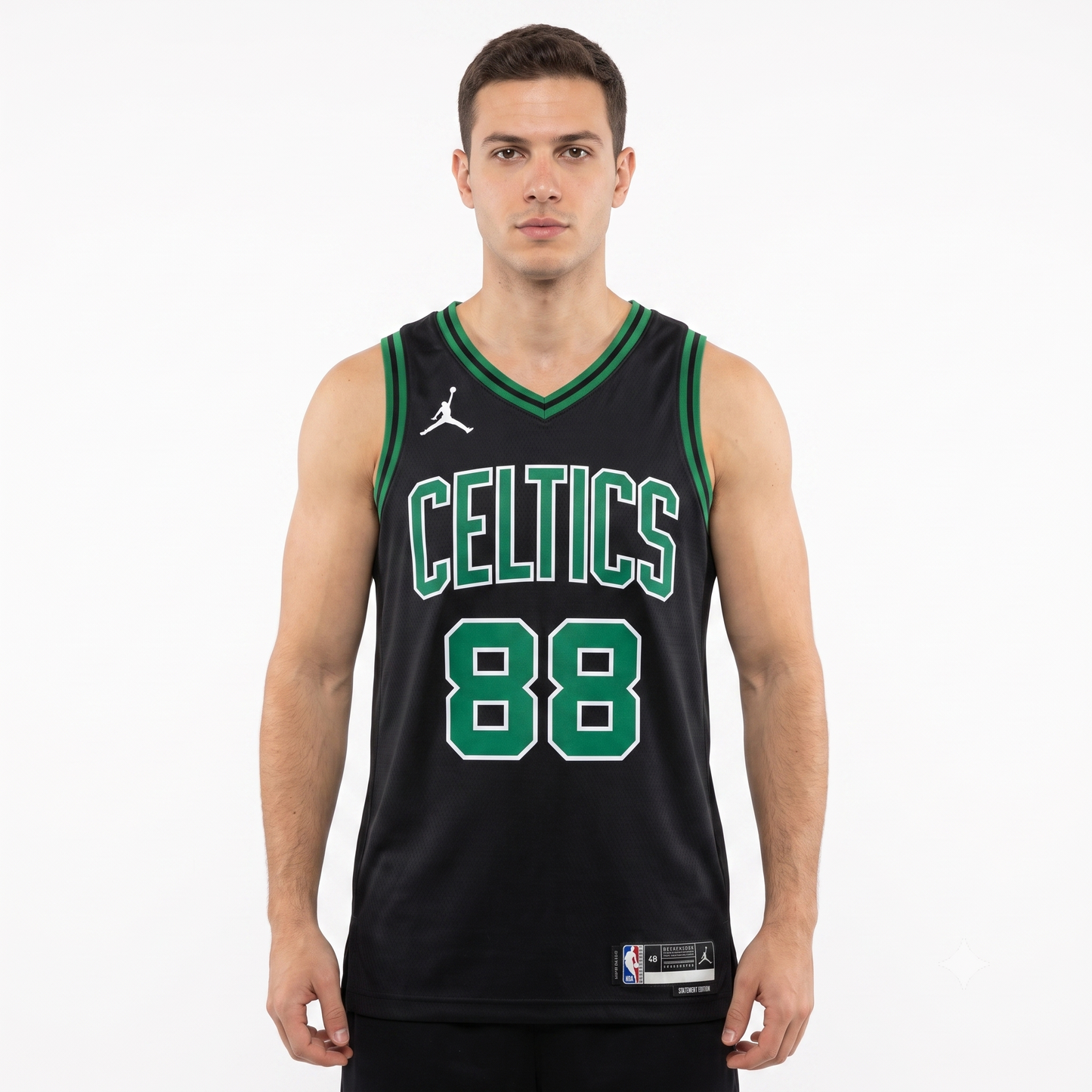 Regata Boston Celtics Masculina - Preto e Verde