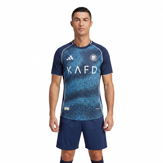 Al Nassr Away 25/26 Jogador Adidas - Azul