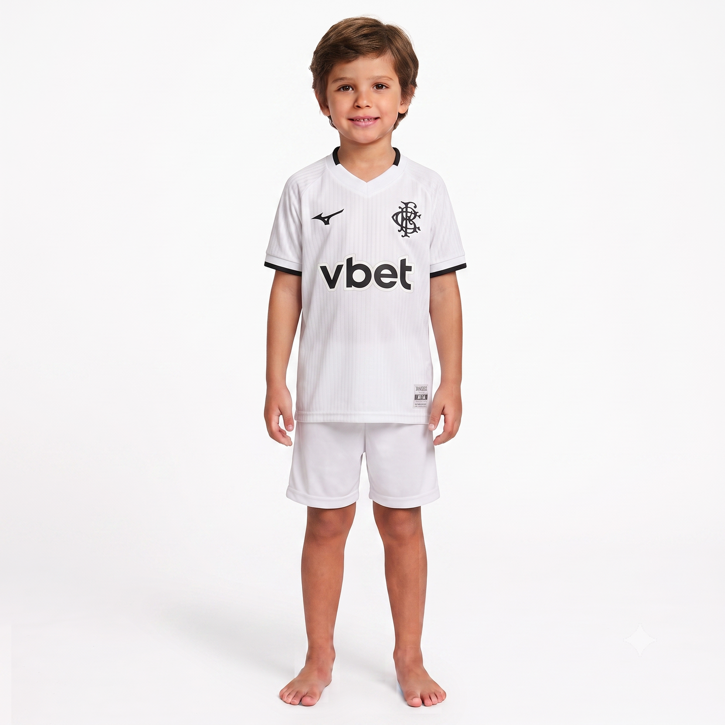 Kit Infantil Botafogo Away 26/27 Mizumo - Branca