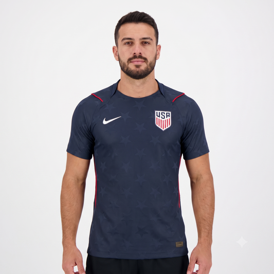 EUA Away 26/27 Jogador Nike - Preto