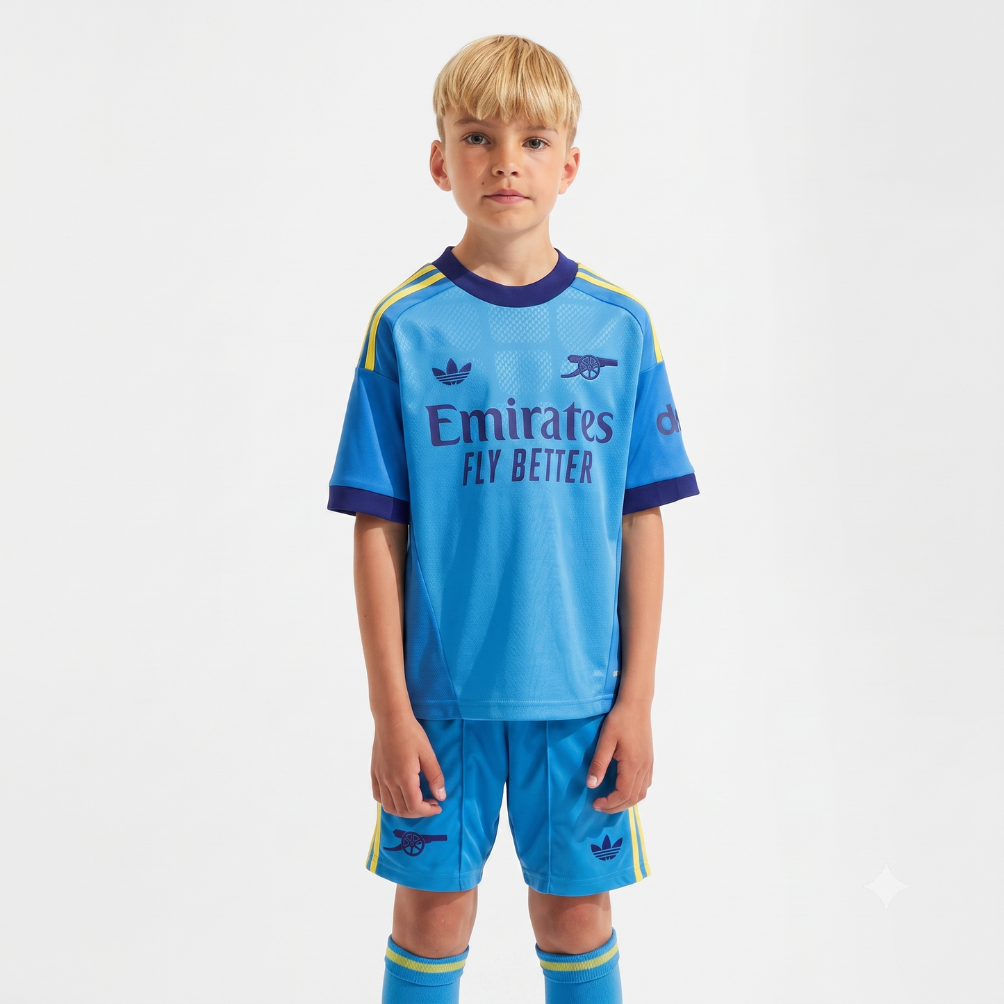 Kit Infantil Arsenal Goleiro 26/27 - Azul